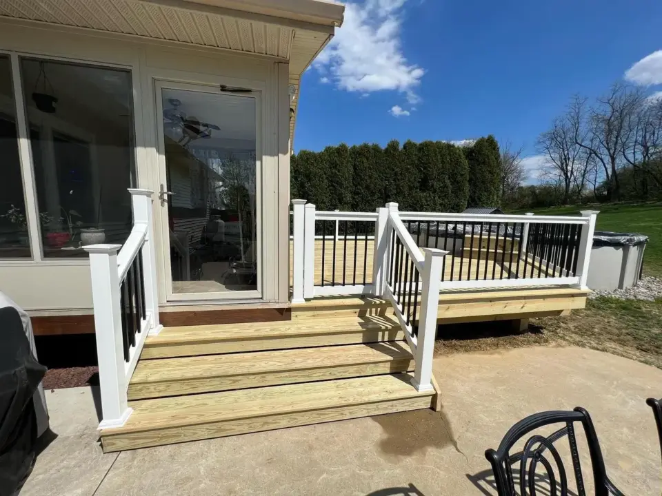 Porch Installation in Lehigh Valley, PA | LVMC Decks